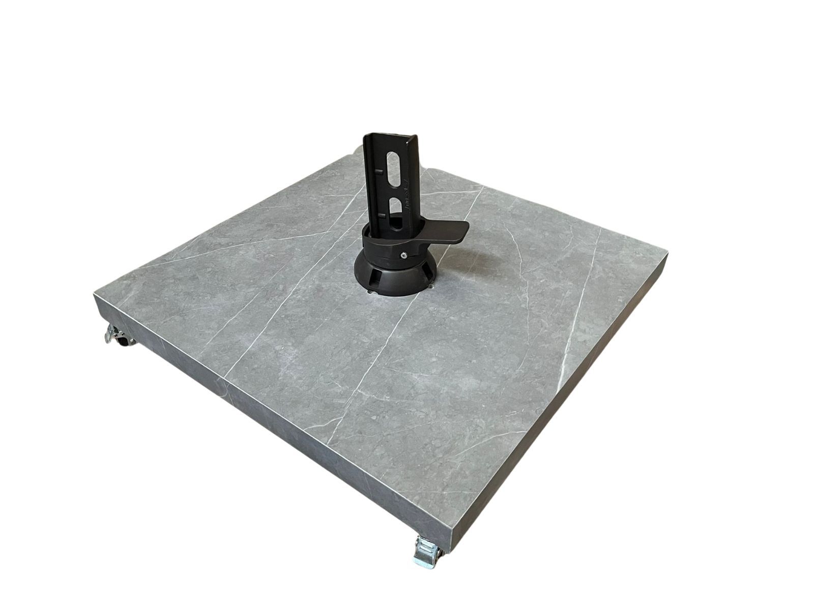 90kg Grey Sintered Stone Base with Wheels | Cantilever Parasols-Garden Furniture Centre-MidInstock,instock,MidRange,Parasol Bases Parasols,Parasol Bases,Parasols-{collection_title}
