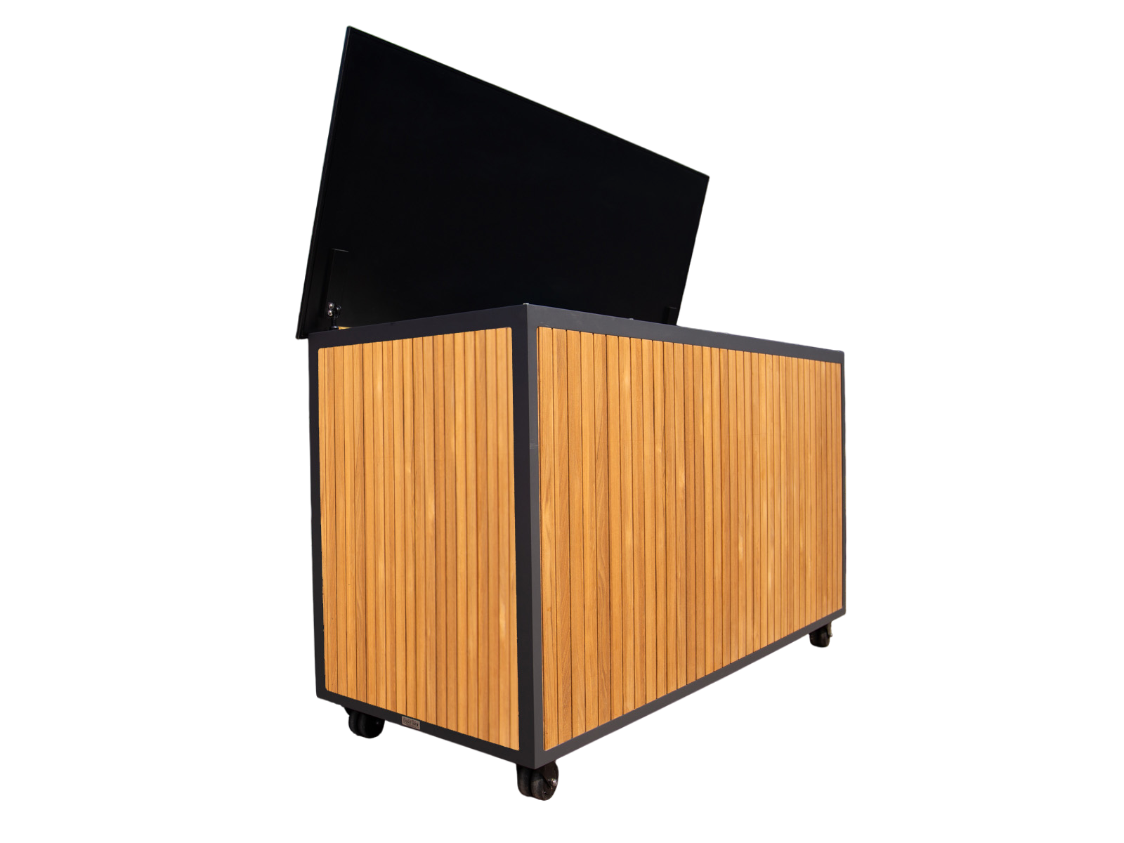 Mandalay Teak Cushion Box | FSC® -Garden Furniture Centre-HighRange,Outdoor Storage,Outdoor Cushions,Cushions,Scatter Cushion,Accessories-{collection_title}