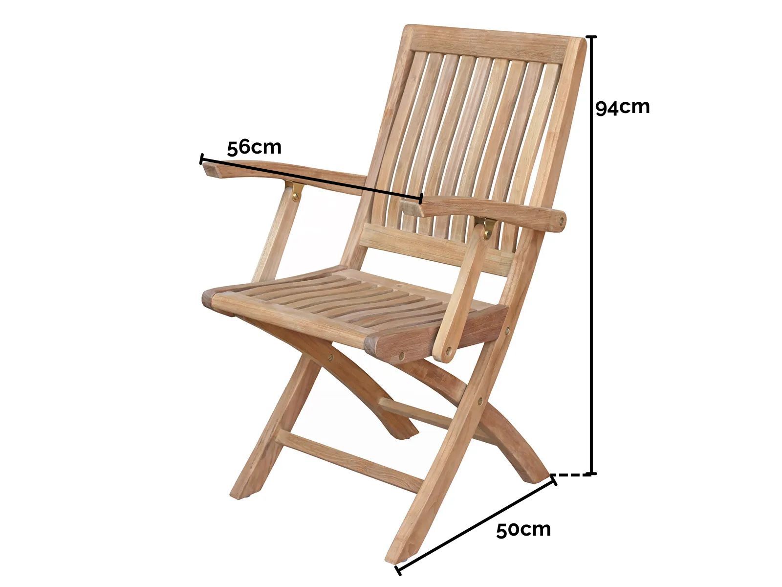 Wholesale Marley Folding Armchair | Teak