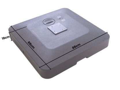 Wholesale Fillable Plastic Base with Wheels | Cantilever Parasols