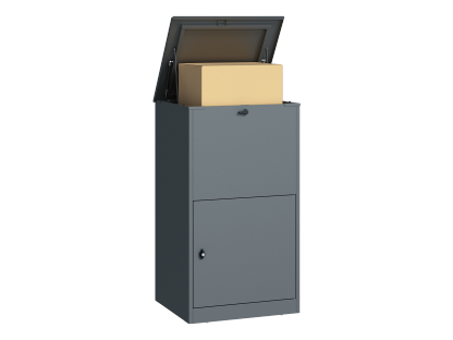 Wholesale Top Opening Lockable Home Parcel Box | Anthracite | Pre-Order