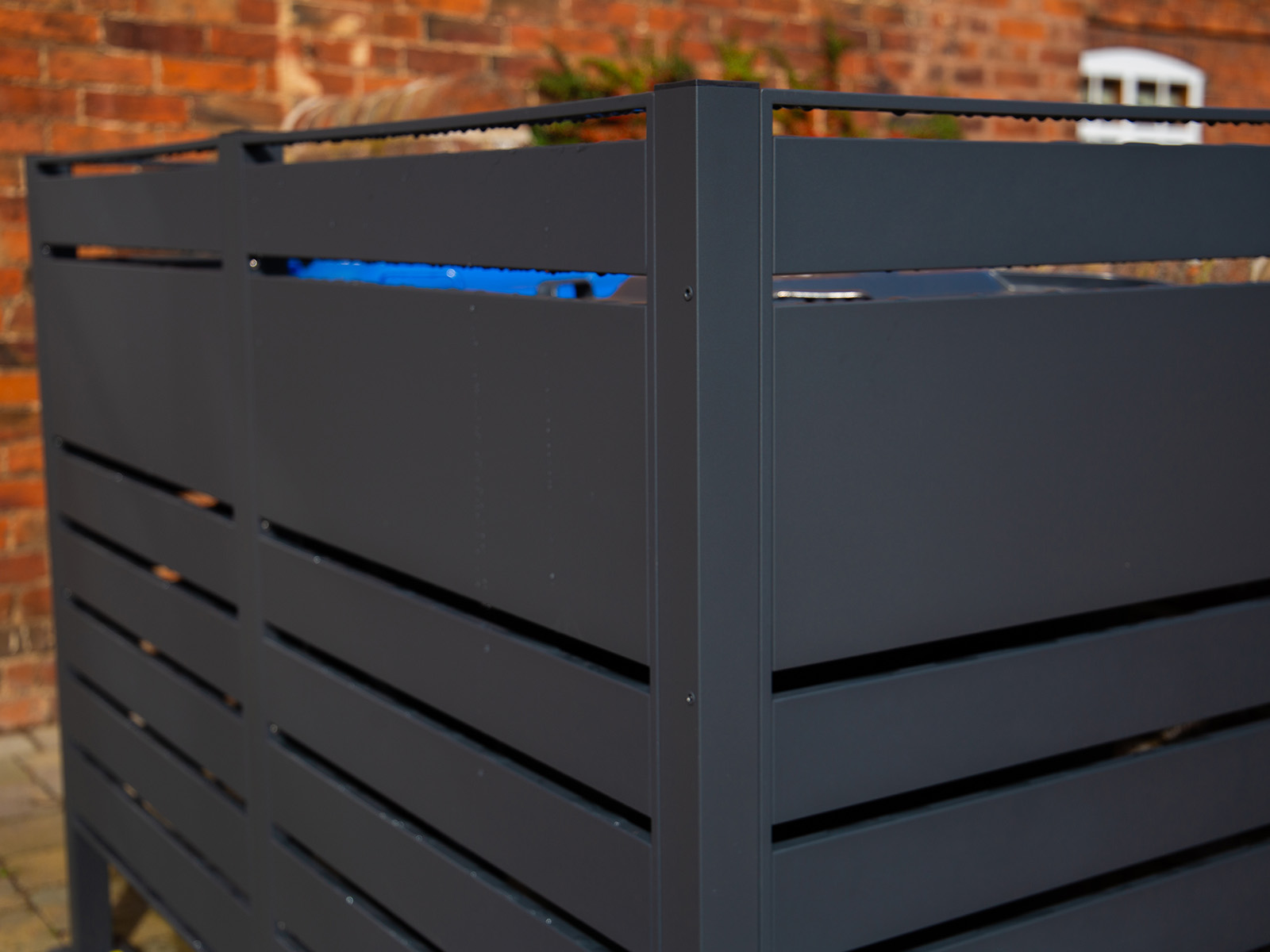 Wholesale Galvanized Steel Wheelie Bin Screen | Modular