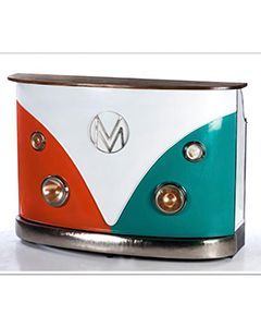 Wholesale Retro VW Bus Bar | Blue and Red 