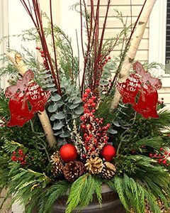 Wholesale Festive Santa Stakes - Set of 10