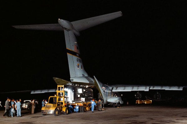 Airstream used by the US Air Force