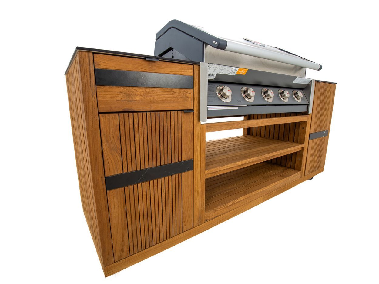 Wholesale Amalfi BBQ Trolley on Wheels