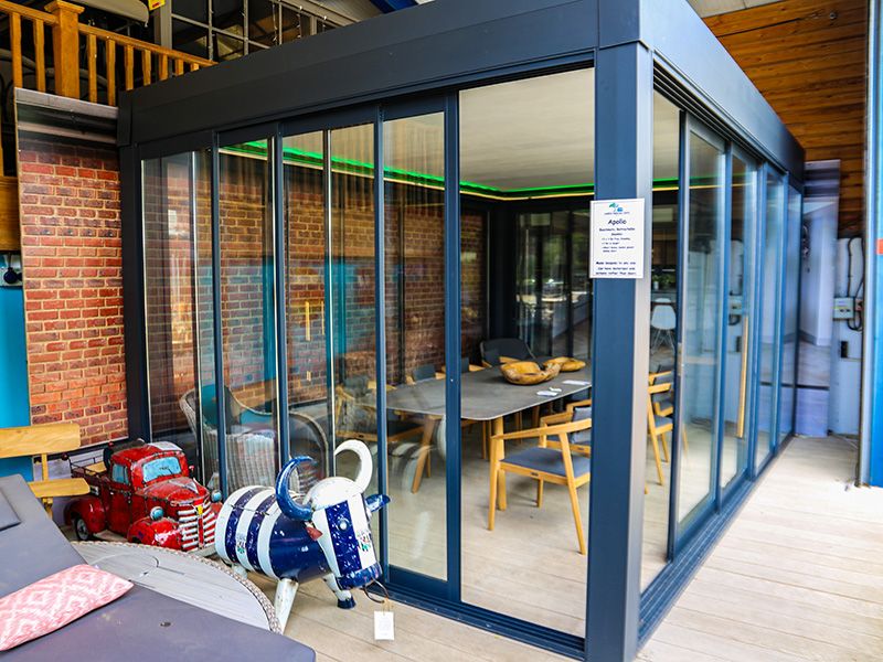 Apollo Bioclimatic 5M x 3.5M Retractable Roof Pergola 