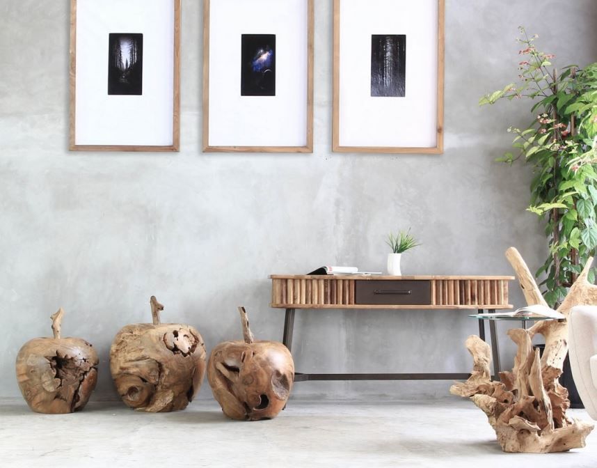 Wholesale Apple Wooden Ornament 