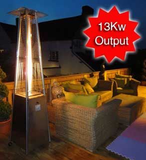 Athena Plus Gas Patio Heater & Free Weather Cover