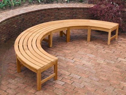 Wholesale Curved Backless Bench 