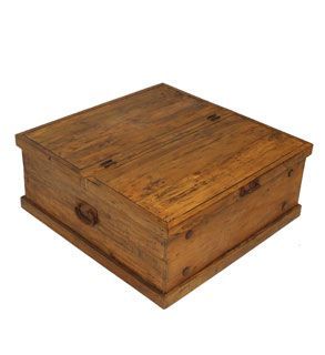 Wholesale Bali Reclaimed Teak Square Storage Box