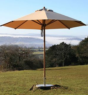 Wholesale Bamboo 2.5m Parasol 