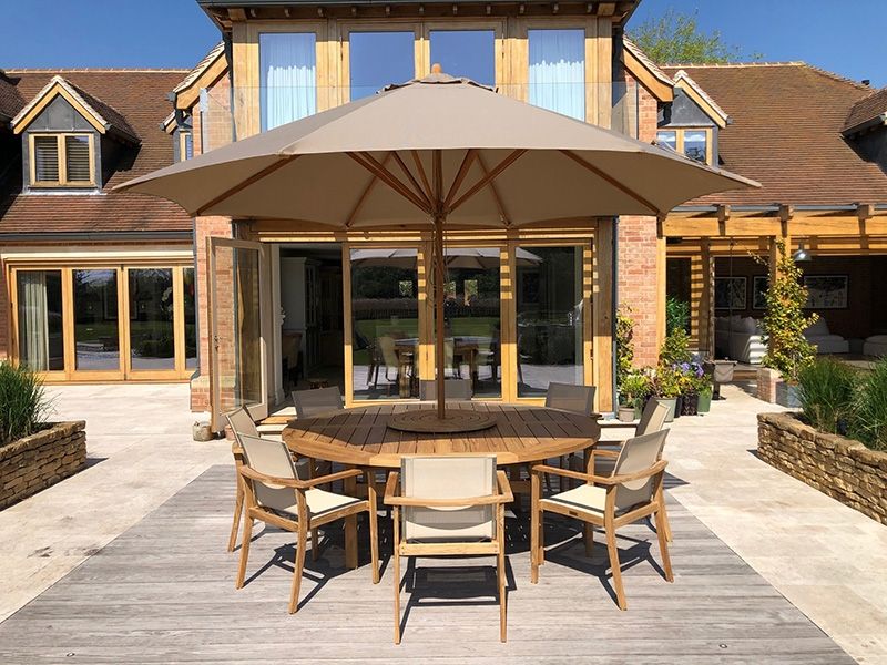 Wholesale Bamboo 4m Parasol 