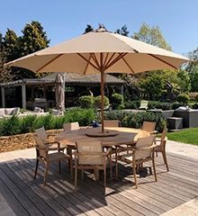 Wholesale Bamboo 4m Parasol 