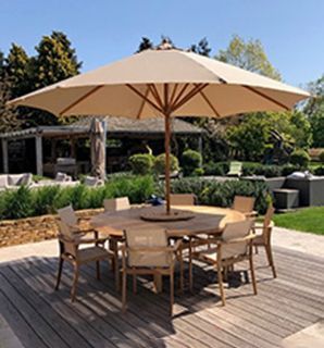 Wholesale Bamboo 4m Parasol 