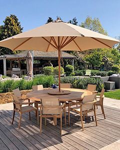 Wholesale Bamboo 3.5m Parasol 