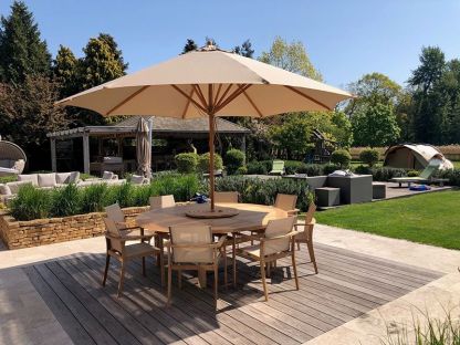 Wholesale Bamboo 4m Parasol 