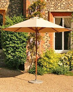 Wholesale Bamboo 2.5m Parasol 