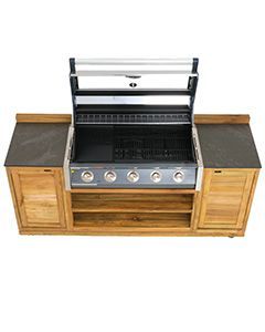 Wholesale Bari BBQ Cabinet Unit Trolley On Wheels