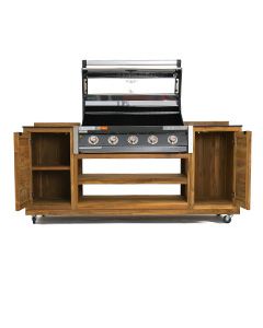 Wholesale Bari BBQ Cabinet Unit Trolley On Wheels