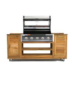 Wholesale Bari BBQ Cabinet Unit Trolley On Wheels