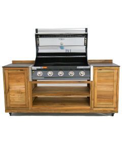 Wholesale Bari BBQ Cabinet Unit Trolley On Wheels