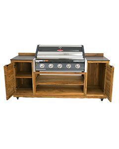 Wholesale Bari BBQ Cabinet Unit Trolley On Wheels