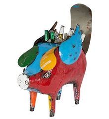 Wholesale Barnyard Flying Pig Beverage Tub