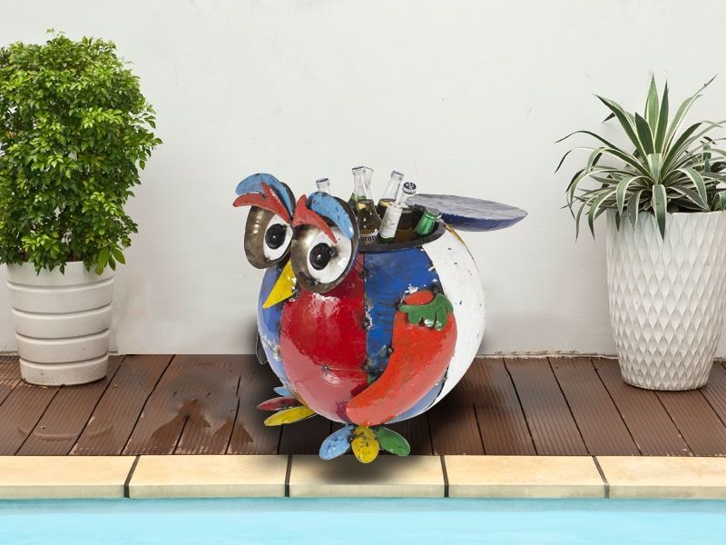 Wholesale Barnyard Owl Beverage Tub