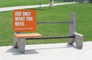 Use only what you need bench
