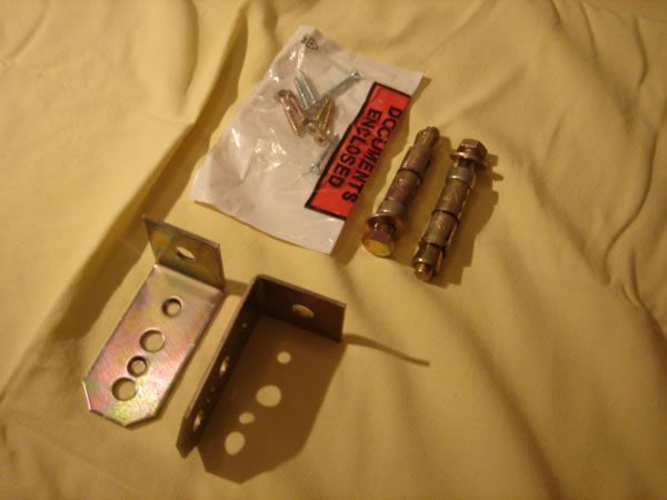 Wholesale Garden Bench Anchors - Kit For Hard Surfaces