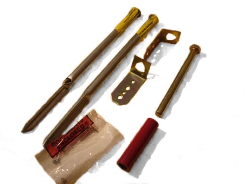 Wholesale Garden Bench Anchors - Kit For Soft Surfaces
