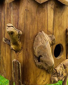 Wholesale Teak Bird House | Large