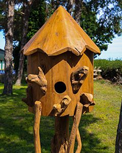 Wholesale Teak Bird House | Large