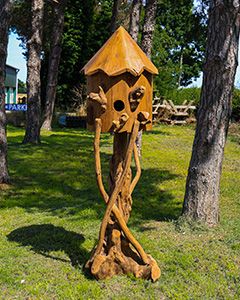 Wholesale Teak Bird House | Large