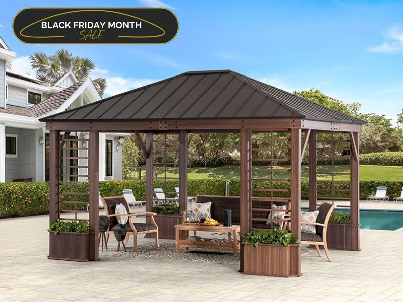 Wholesale Winchester Hard Top Gazebo 