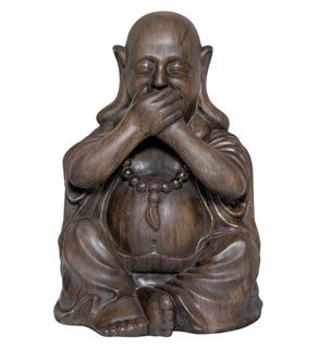 Wholesale Buddha Speak No Evil Garden Ornament