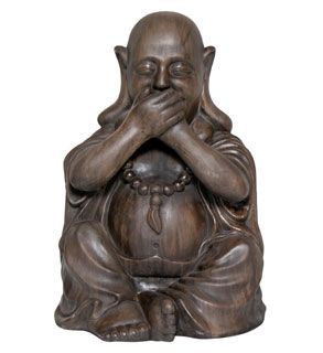Wholesale Buddha Speak No Evil Garden Ornament