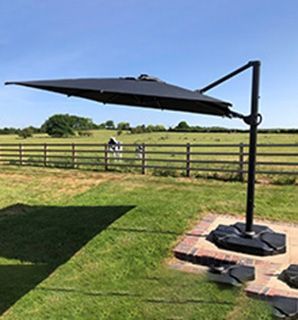 Wholesale Calypso LED Parasol 3M Square