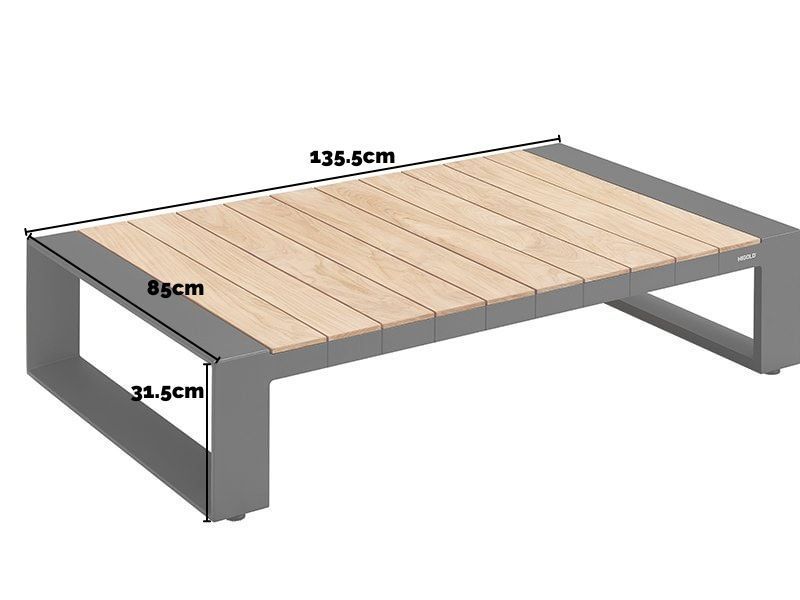 Wholesale Cambusa Coffee Table | White and Grey