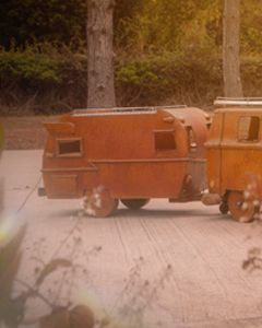 Wholesale Retro Caravan Firepit & Grill