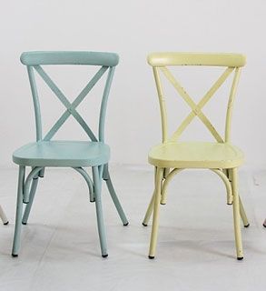 Wholesale Retro Cross Back Dining Chair 