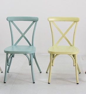 Wholesale Retro Cross Back Dining Chair 