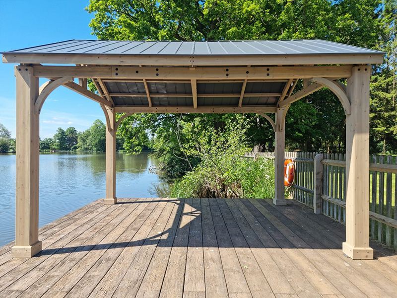 Wholesale Cedar Gazebo 4.2m x 3.6m | FSC Certified