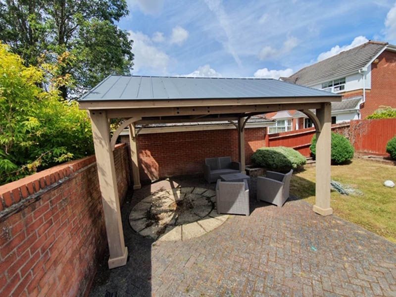 Wholesale Cedar Gazebo 4.2m x 3.6m | FSC Certified