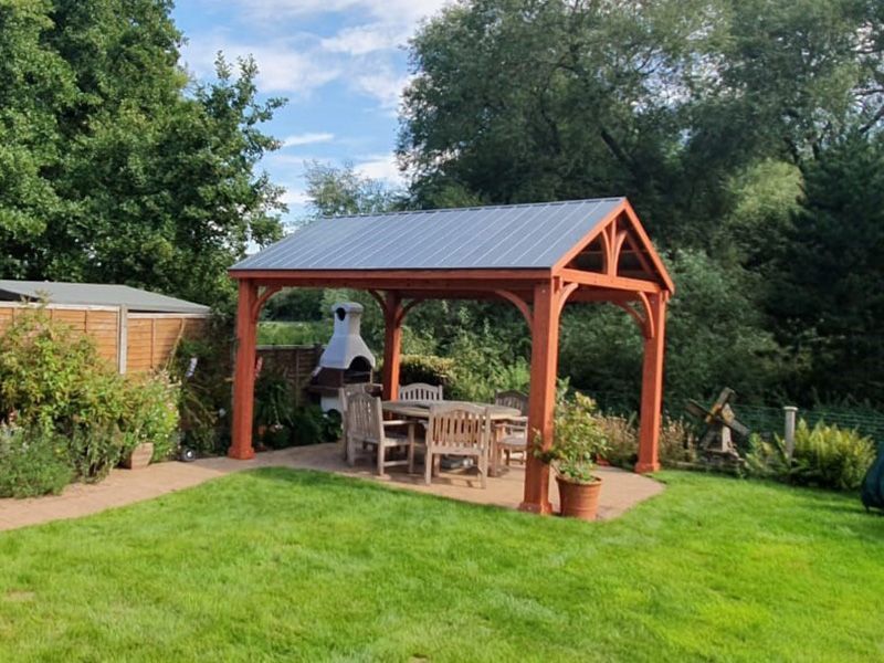 Wholesale Cedar Gazebo 4.2m x 3.6m | FSC Certified