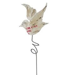 Wholesale Festive Dove Stakes - Set of 10