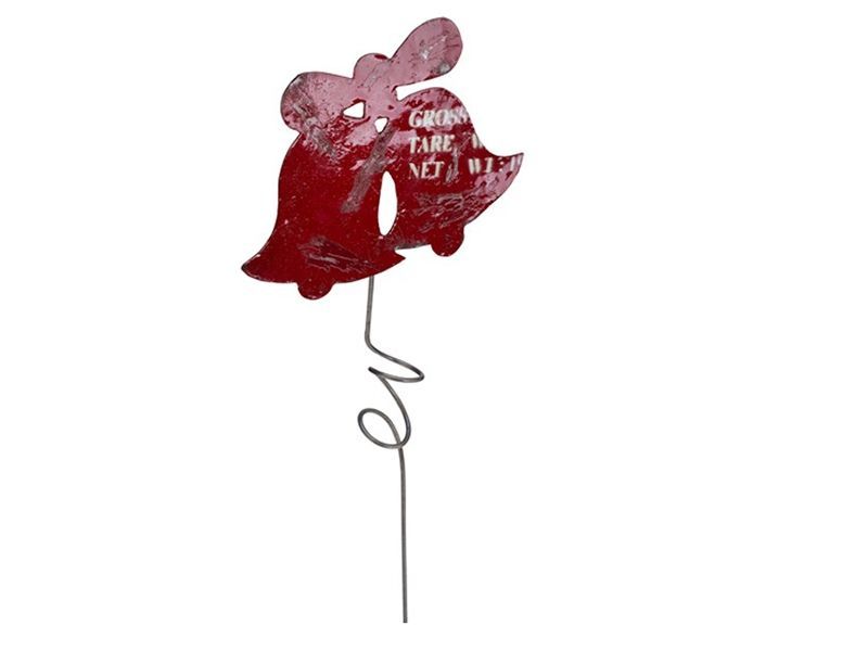 Wholesale Festive Santa Stakes - Set of 10