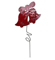 Wholesale Festive Santa Stakes - Set of 10