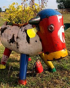 Wholesale Clarence the Cow Planter